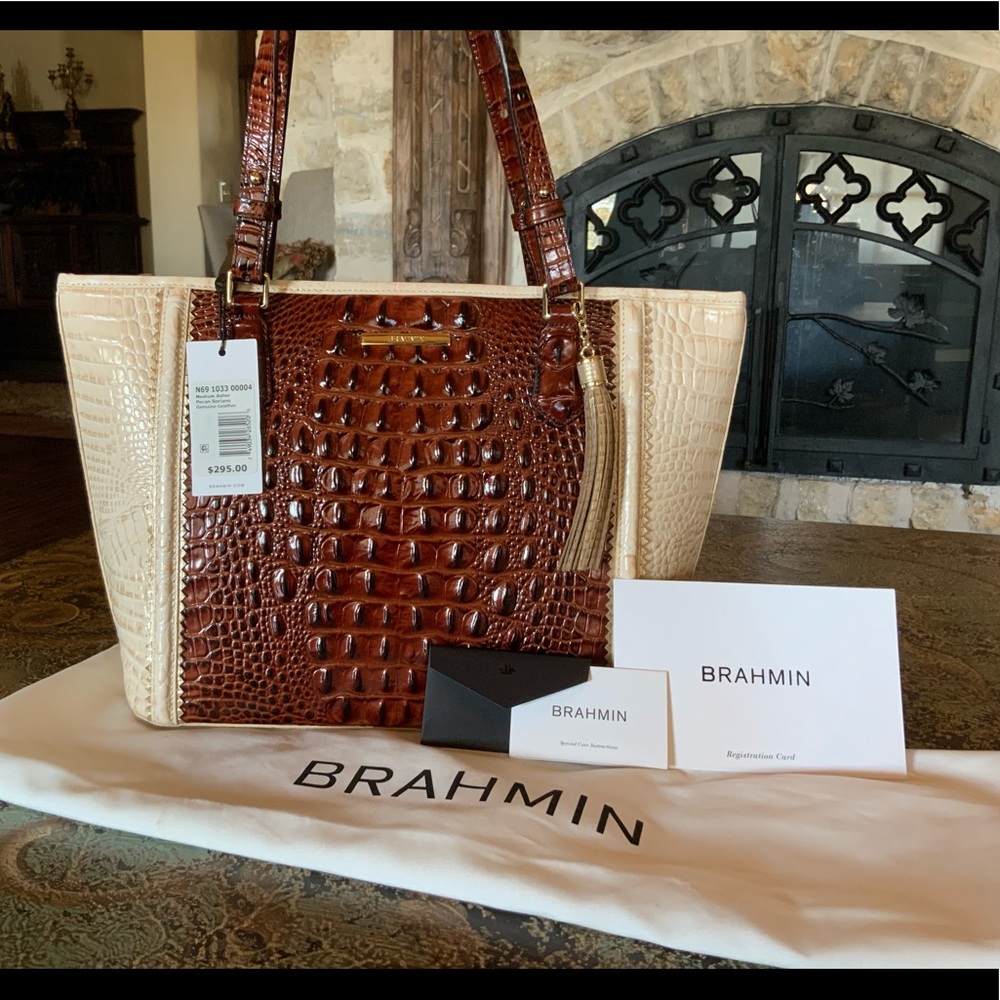 Brahmin Asher (medium) - Pecan Soriano
